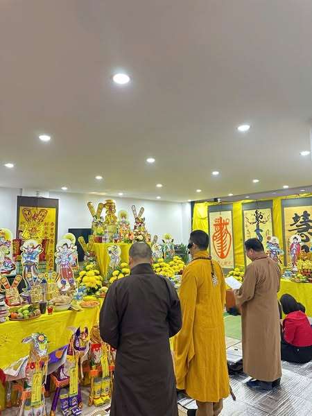 Thầy Quảng Lực Khai Đàn Lễ Mừng Sài Khánh Trạch
