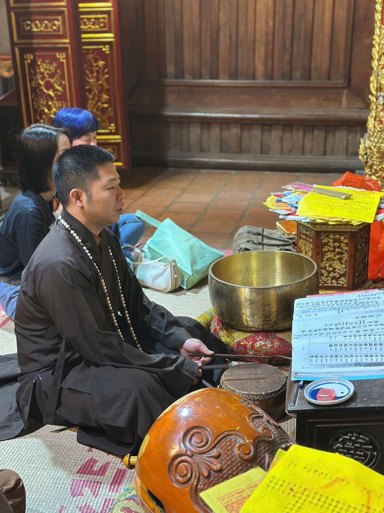 Thầy Quảng Lực Đạo Nhân – Người Trực Tiếp Chủ Lễ Và Trì Pháp