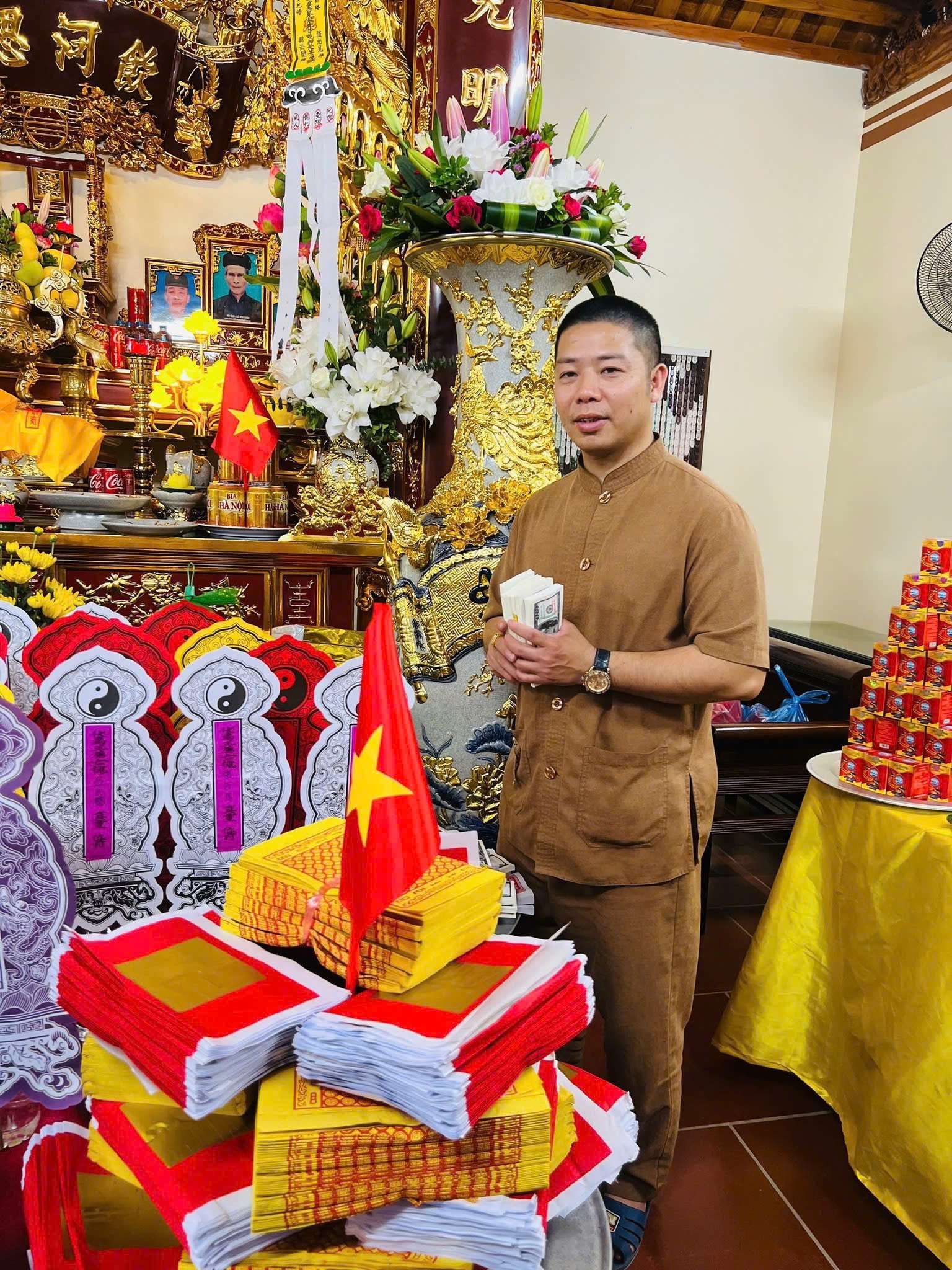 Thầy Quảng Lực Đạo Nhân Cử Hành Nghi Lễ Nhập Trạch – An Vị Gia Đạo, Khai Mở Cát Khí Cho Tân Gia Nhà Mới Tại Hà Nội năm 2024