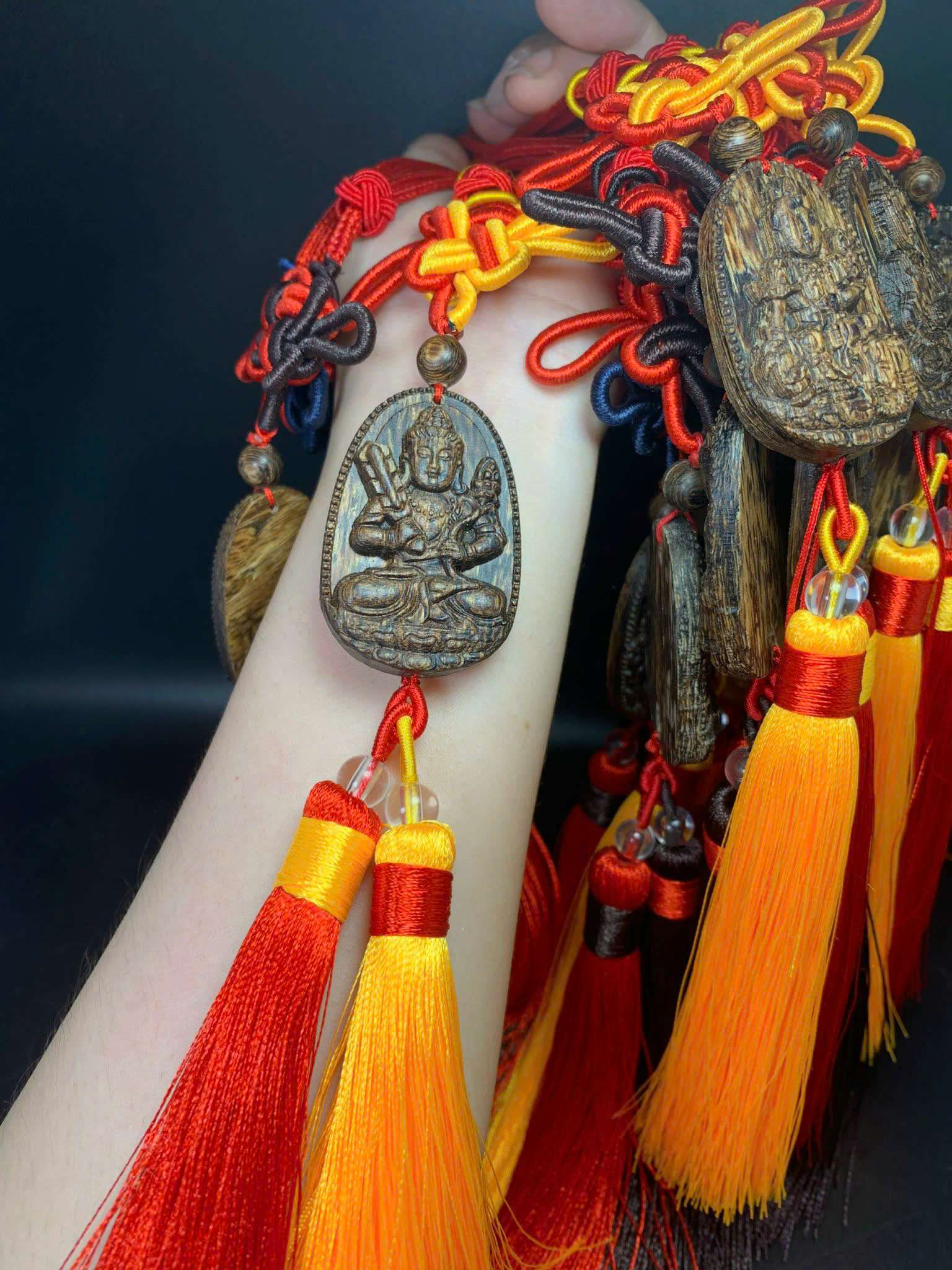  DÂY TREO PHONG THỦY CHẠM PHẬT