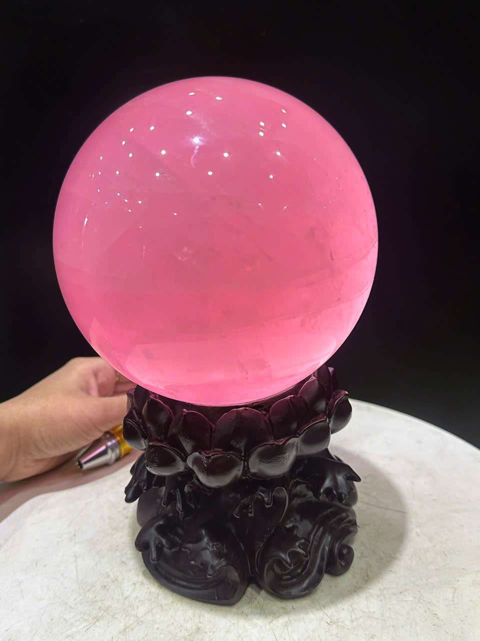 CẦU ĐÁ QUÝ THẠCH ANH HỒNG SAO 